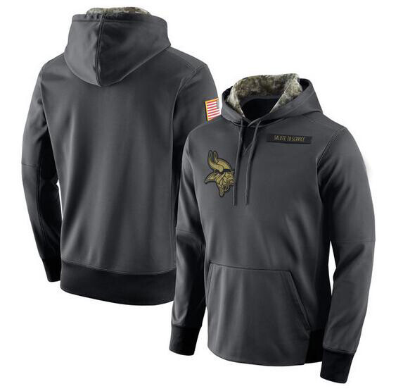 vikings hoodie salute to service