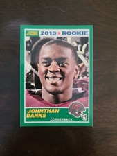 2013 Score Johnthan Banks RC #375 Tampa Bay Buccaneers Rookie Panini