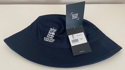 Chapeau Seau Réversible Castore – Angleterre Cricket – Armée/Marine, Neuf