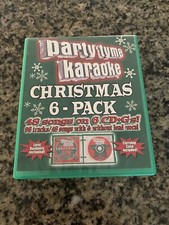 Party Tyme Karaoke: Christmas 6 Pack by Various Artists CD, 2009 