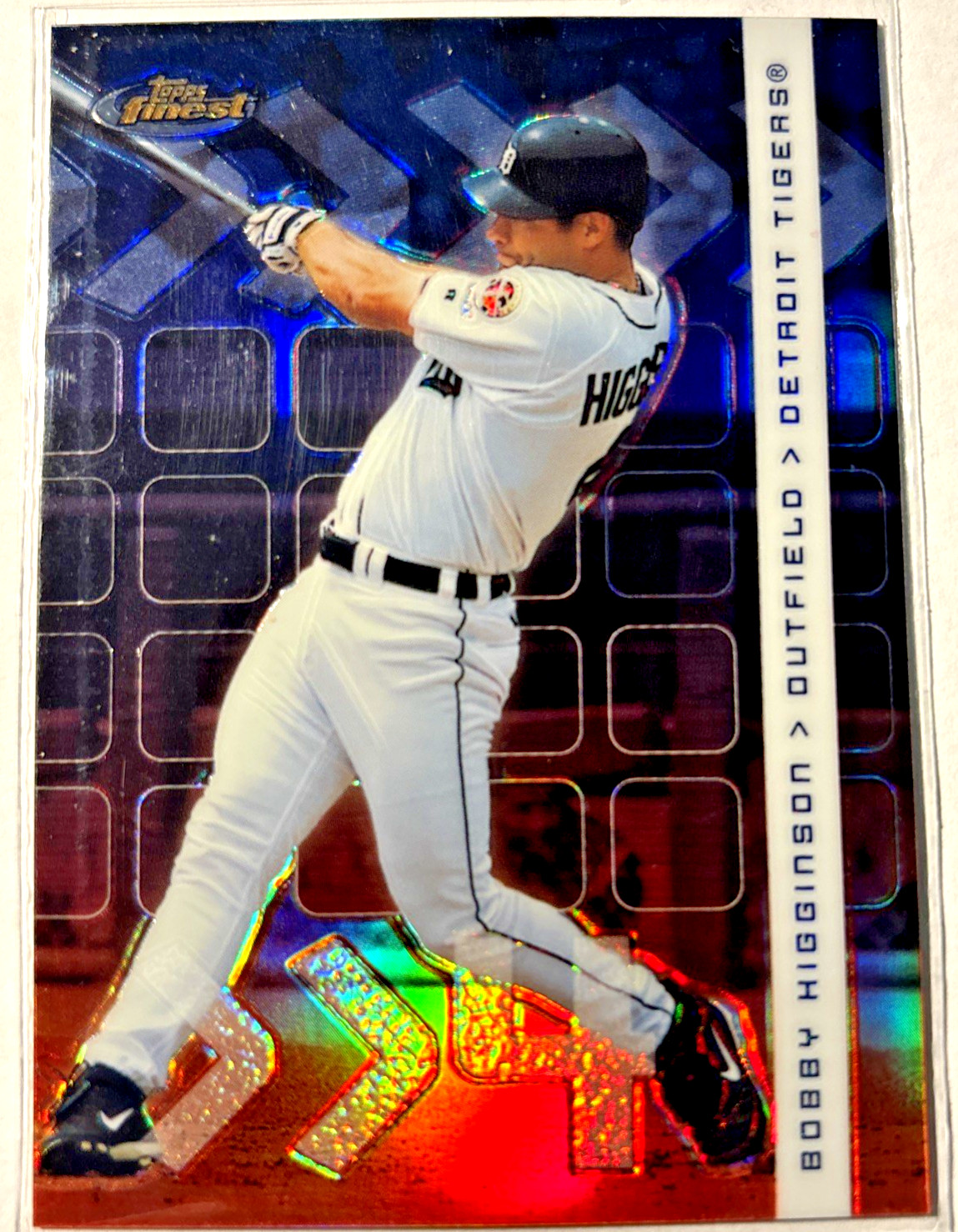 2002 Topps Finest - Bobby Higginson #34 Refractor /499
