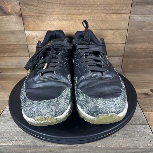 Nike Air Max 1 Golf NRG Payday Men’s Size 9.5 Lace Up Low Golf Shoes Black - Picture 2 of 12