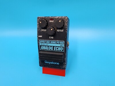 Guyatone PS-006 アナログエコー Rare 80s Guyatone PS-006 Analog Echo Guitar Effect Pedal Bass