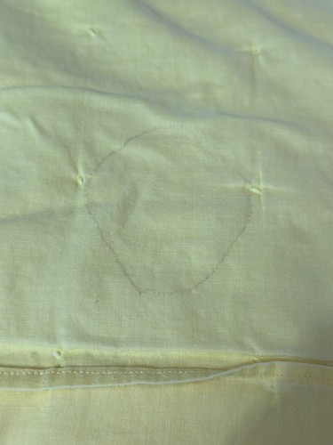 Vintage Butterfly Applique Quilt 70x80" Yellow - Picture 13 of 17
