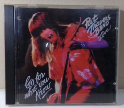1979 Live: Go for What You Know by Pat Travers  Band CD POLYGRAM TESTED