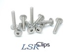 Beds IKEA shed M6x30mm Stainless steel bolts button pan head Allen bolts screws