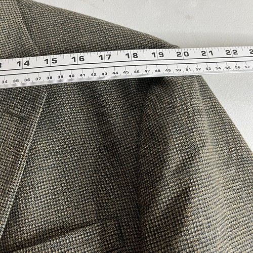 Austin Reed Blazer Sport Coat 44L Mens Brown Check - Picture 6 of 13