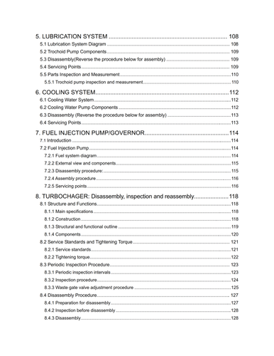 YANMAR 3TNV 4TNV SERIES SERVICE WORKSHOP REPAIR MANUAL REPRINTED - Picture 4 of 6
