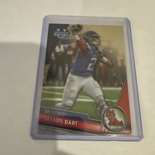 🔥🏈 2023 Bowman U Chrome Jaxson Dart Ole Miss #191🔥🏈 