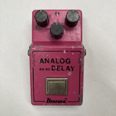 Ibanez Analog Delay（未使用） Ibanez AD-80 Analog Delay 1981 – Chicago Music Exchange