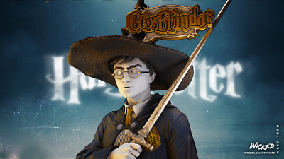 HARRY POTTER, BUST, 1/4-1/24, FIGUR, FAN ART, 3D-DRUCK, STATUE, WICKED, MFW