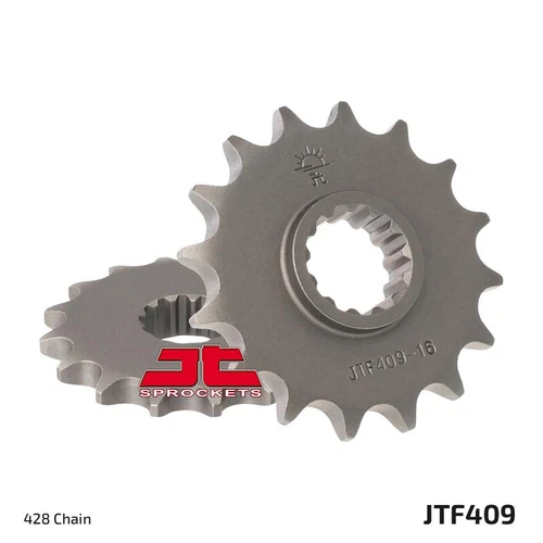 JT Front Sprocket 14 14T Tooth Suzuki DRZ125 L 2003-2024 KLX125 L 2003-2006 - Picture 1 of 10
