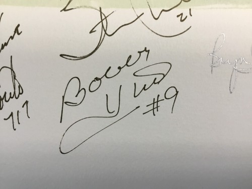 Litografía firmada y numerada de Andy Donato foto de muñeca enmarcada +6 firmas - Imagen 9 de 14