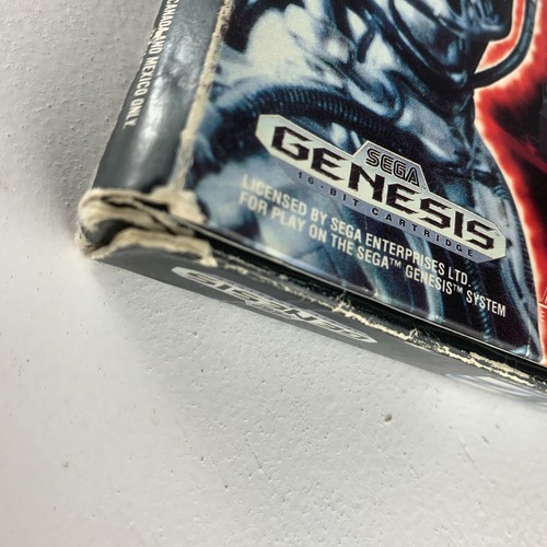 T2: The Arcade Game (Sega Genesis, 1992) with box & manual - Picture 3 of 5