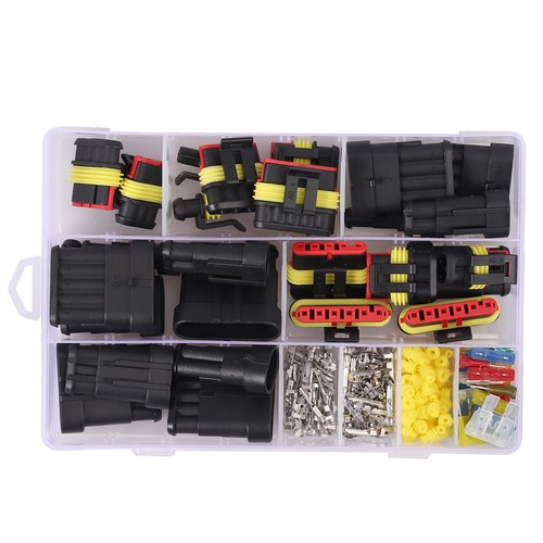 1 2 3 4 5 6 Pin Car Waterproof Electrical Wire Connector Terminal +Blade Fuse AU - Picture 10 of 11