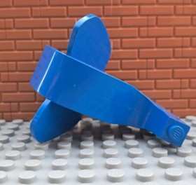 LEGO Blue Elephant Head Brick W Black & White Eyes (6245px1) 7336 9278 9277 9250