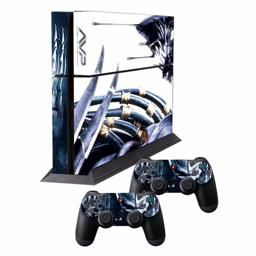 Vinyl PS4 Skin Sticker Decal Set for Sony Playstation 4 Console & 2 Controllers - Picture 3 of 7