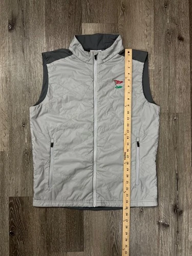 KJUS x Los Angeles Country Club LACC Retention Quilted Zip Golf Vest Men's M/50 image 9