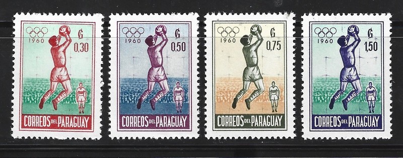PARAGUAY - Scott 556-59 MNH