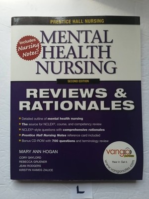 Mental Health Nursing, 2nd (Prentice-Hall Nursing Reviews & Rationales), Mary An