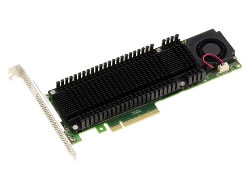 PCIe 3.0 x8 pour 2 SSD M.2 NVMe M Key HARWARE RAID 0 1 - 第 2/3 張圖片