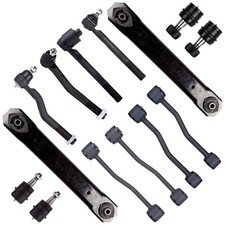 1999-2004 Jeep Grand Cherokee 14pcs Suspension Kit W Ctrlarm Balljoints Tierods