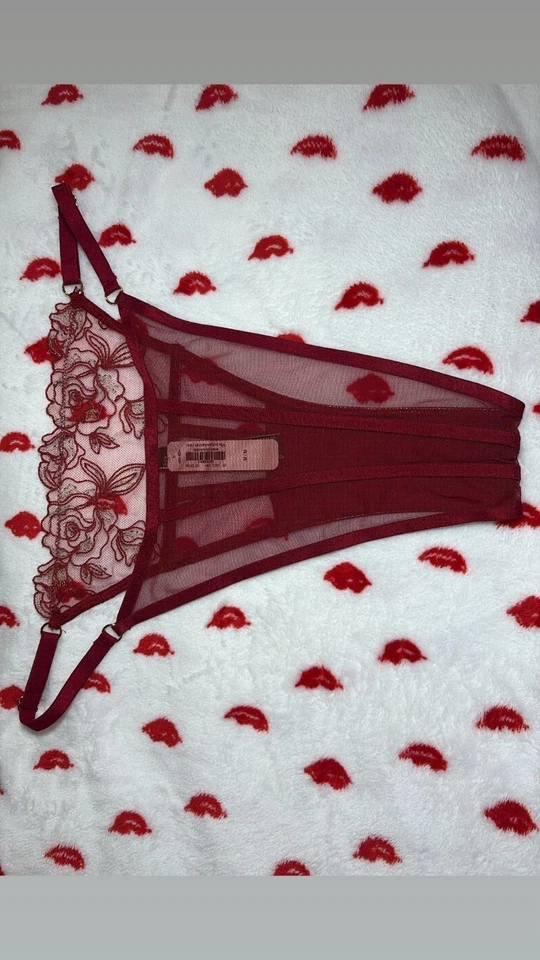 NWT Victoria Secret Very SexyMidnight Affair Embroidery Demi Bra 36C & Panty M - Image 3 of 4