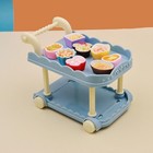 2 Pcs Mini Dining Truck Toys Child Miniature Dinning Car Models Craft Decors