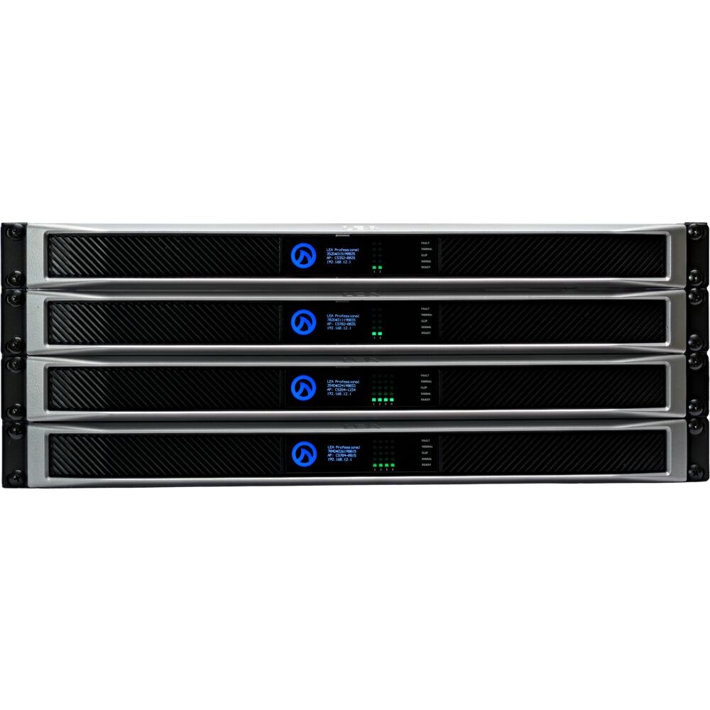 Усилитель LEA Professional Connect CONNECT 354 - 350 Вт RMS - 4 канала - Черный