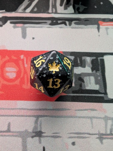 Yellow Bloomburrow Prerelease Spindown Würfel / Würfel - D20 MTG BLB Magic