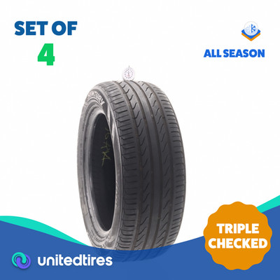Set of (4) Used 225/55ZR17 Sentury UHP 101W - 7-9/32