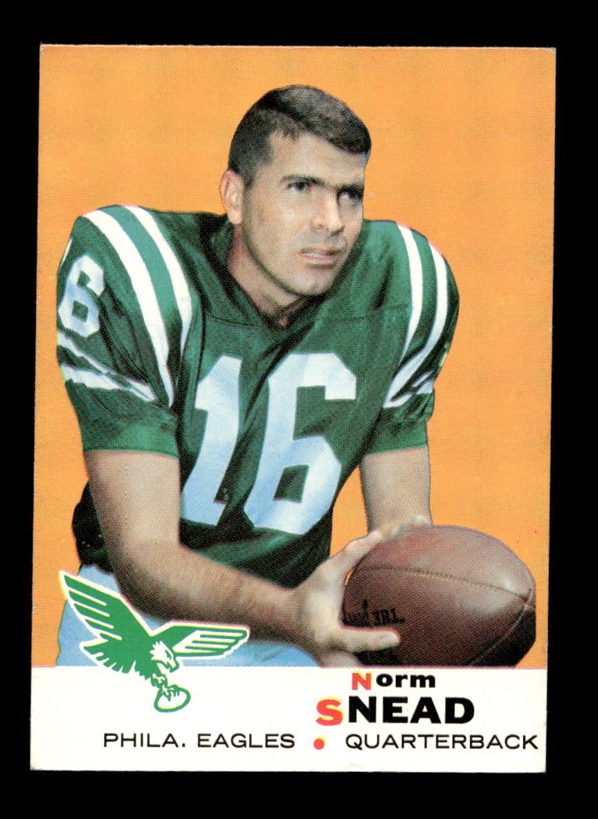 1969 Topps #85 Norm Snead Eagles EX-MT *2y