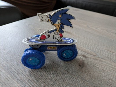 McDonald's Happy Meal - Sonic Blau - Fahrzeug 3 Räder - 2024 Mc Donalds