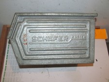 verzinkte SCHÄFER LAGERKISTE METALL Kiste METALLBOX METALLCONTAINER ca-35x22x20