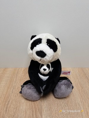 NICI Panda   Pandabär FU BAO Stofftier 25 cm mit Baby 