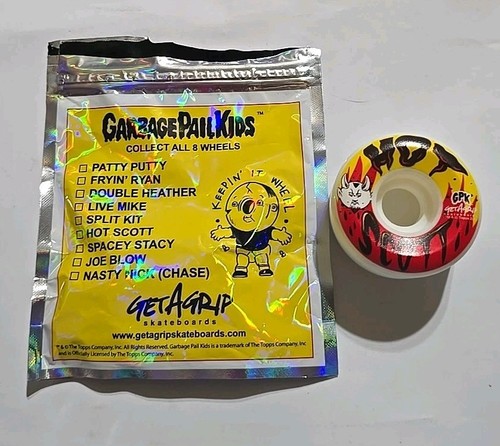 NEW Garbage Pail Kids x Get A Grip S2 HOT SCOTT PINK PUS Skateboard Wheel GPK - Picture 2 of 4