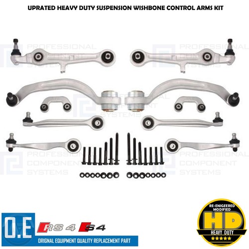 FOR AUDI A4 SALOON AVANT QUATTRO 2001-2004 FRONT SUSPENSION TRACK CONTROL ARMS - Picture 14 of 24