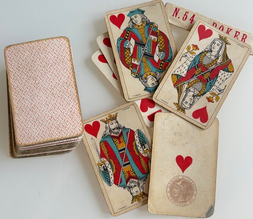 Carte da Gioco Antiche Regno d’ Italia 1916 - Foto 2 di 22