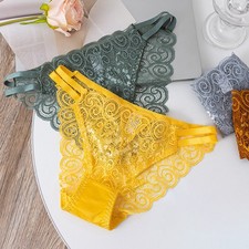 Lace Hollow Women's Underwear Comfortable Triangle Pants for Any Occasion