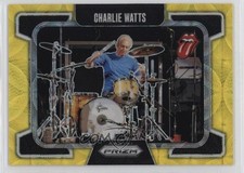 2025 Panini Prizm The Rolling Stones Yellow Scope 17/199 Charlie Watts #92 9et
