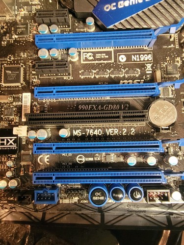 MSI 990FXA-GD80, AM3+ (plus), AMD Motherboard - Afbeelding 10 van 10