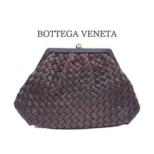 BOTTEGA VENETA Intrecciato Chiusura Pochette Mini Pochette Donna usata in...