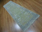 Turkish Oushak Rug,Geometric Multicolored Area Rug,Handmade Bohemian Rug 2.8x8 — photo 6