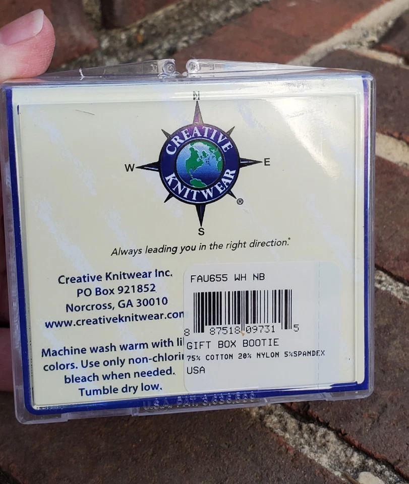 AUBURN UNIVERSITY BABY BOOTIES!●Officially Licensed Product●New/Opened Box🐯 - Image 2 of 4