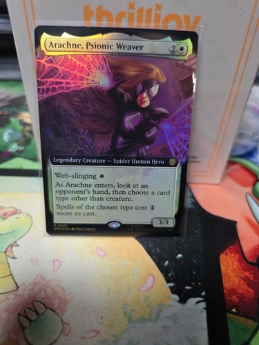 1 x Arachne, Psionic Weaver - Lámina - Arte extendido - Marvel's Spider-Man - Casi nuevo-como nuevo - Imagen 1 de 2