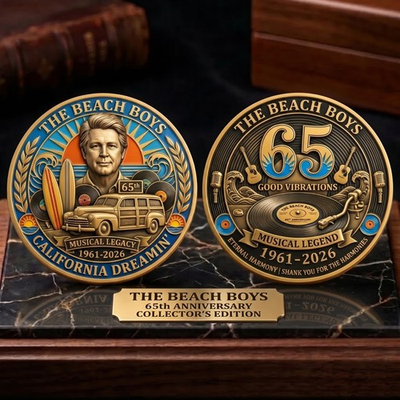 #ad The Beach Boys 65th Anniversary Commemorative Coin BC35 $18.99