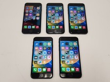Lot of 5 Apple iPhone 8 64GB Gray AT T Battery 86 - 97 Grade B/C