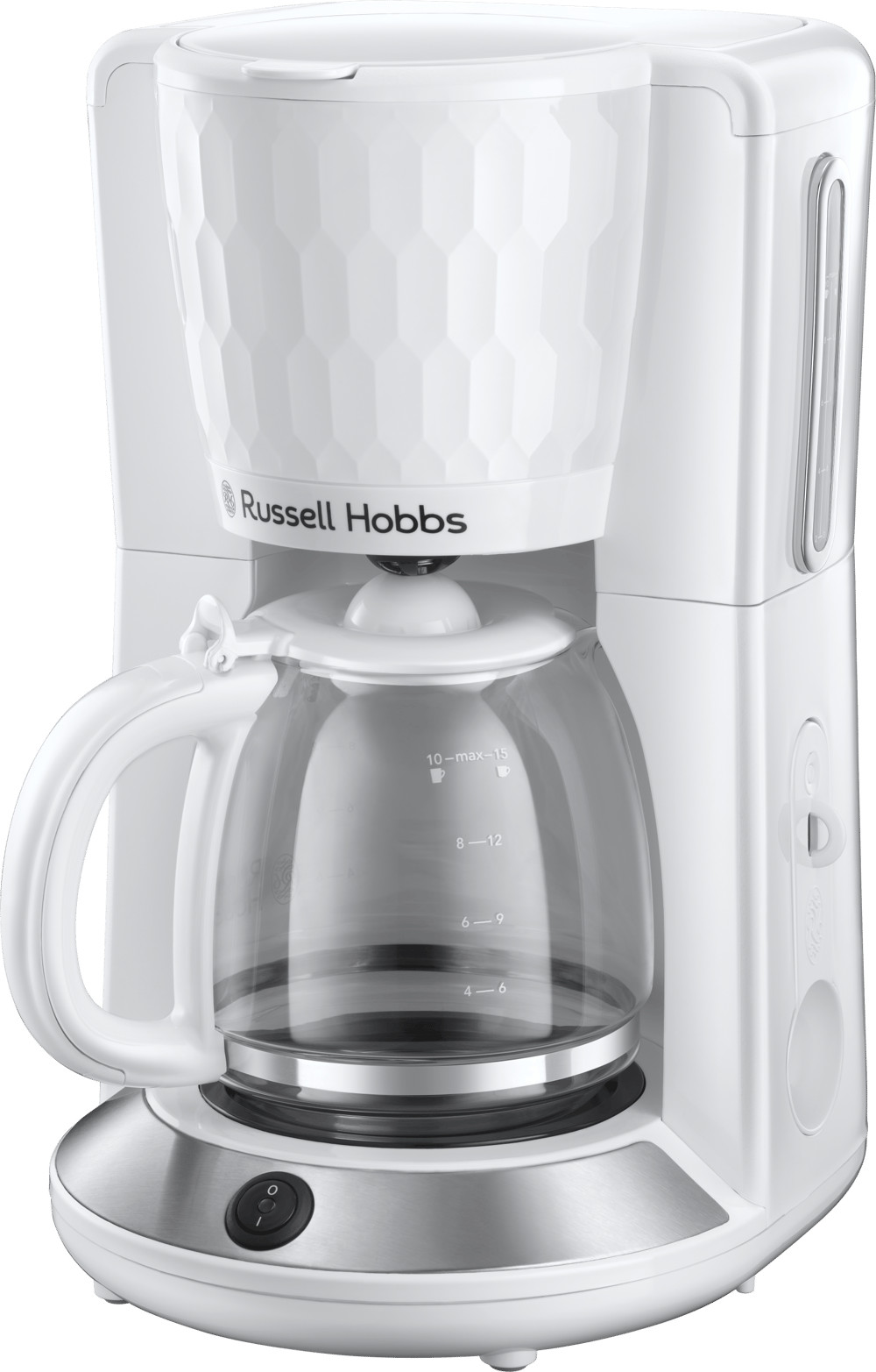 Russell Hobbs Honeycomb Kaffeemaschine 1,2L Weiß