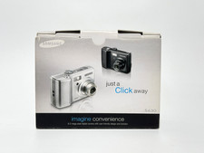 Samsung Silver S630 6MP Digital Camera TESTED WORKING With 1GB Sd Card