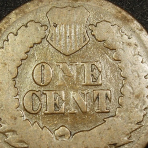 1872 Indian Head Cent Shallow "N" Semi-Key Date FS-901 AG Dets Free Shipping